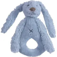 Happy horse d'azur bleu Rabbit Richie Hochet - 25 cm