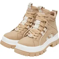 Buffalo Bottines à lacets 'Aspha NC' beige / crème / cappuccino