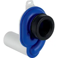 Geberit siphon urinoir 1L avec écoulement horizontal (152.950.11.1) (Siphon aspirant, 1/2")