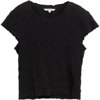Tom Tailor 1046633 Short Sleeve Blouse Noir XL Femme