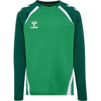 Hummel Sweat de sport 'LEAD 2.0' sapin / vert fluo / blanc
