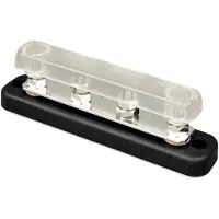 Victron Energy 150a+4p Cover Bus Bar Argenté