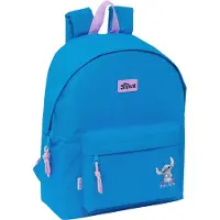 Safta Sac à dos scolaire Lilo & Stitch Hawaii bleu 33 x 42 x 15 cm