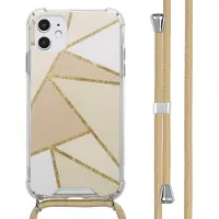 IMoshion Coque Design avec cordon Apple iPhone 11 - Beige Graphic