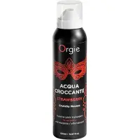 Orgie - Mousse de massage effet crépitant - fraise - 150ml