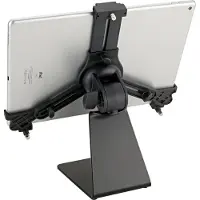 K&M Pied pour tablette - K&amp;M - 19792 - Plastique - Acier - Noir