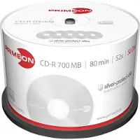 Primeon CD-R , jusqu'à 52 fois, 700 Mo / 80 min., spindle de 50 CD-R