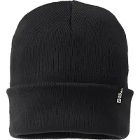 Jack Wolfskin Rib Beanie Noir