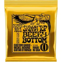 Ernie Ball 2216 Skinny Top Beefy Bottom Cordes pour guitares électriques