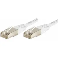 Exertis Connect Cordon patch rj 45 sstp CAT 6 blanc - 0,30 m