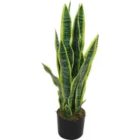 Meet by Paperflow Plante artificielle Sansevieria - PEVA - H 650 mm