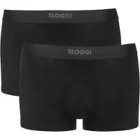 Sloggi Boxers 'EVER Ease' gris foncé / noir