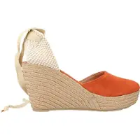 Clara Duran Alpargatas Mujer Modèle Platroma Couleur Orange