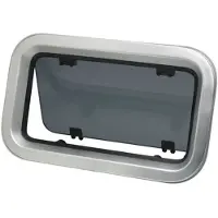 VETUS Aluminium Pz611 A1 Gate Argenté 301 x 164 mm