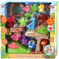 Playgo Dinos avec Volcan - 20dlg.