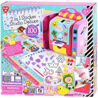 Playgo 2in1 Sticker Studio Deluxe - avec 100 autocollants et bracelets