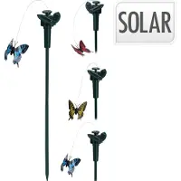 IPAE Progarden Papillon Solaire Jardin Décoration Lumineuse Autonome -