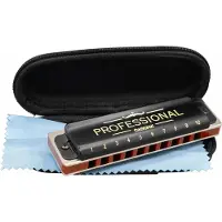 Cascha Harmonica Blues Professionnel Tonalit en Do avec tui et Nettoyage Do
