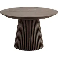 Ebuy24 Tokyo ensemble de table à manger table à manger smoked, 6 chaises en velours gris.