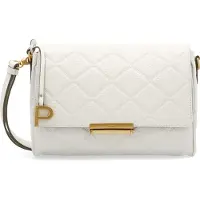 PICARD Cuir sac à épaule bandoulière sac à épaule Broadway Crossbody Bag White Lily blanc