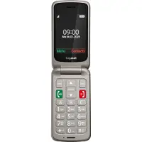 Siemens Gigaset GL595, boîtier à clapet, SIM simple, 7,11 cm (2.8"), 0,3 MP, 800 mAh, gris