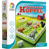 SmartGames Chaos au paddock (jeu d'enfant) (Allemand, 1 Joueur)