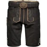 Krüger Collection Pantalon folklorique 'Caelius' brun foncé