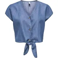 ONLY Chemisier 'ONLBea' bleu denim