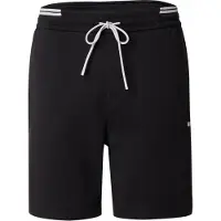 BOSS Short en coton mélangé à rayures