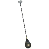 HorecaTraders Cuillère à cocktail en acier inoxydable | 27 cm