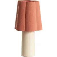 Light & Living Lampe de table - rose - Musaby - textile - lampe d'ambiance - E27 - 1892889 -