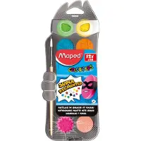 Maped Deckfarbkasten COLOR'PEPS, 12 Farben