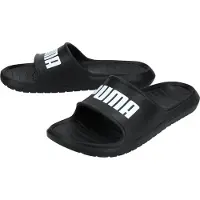 Puma Claquettes / Tongs 'Divecat V2' noir / blanc