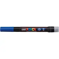 Uni-Ball Posca Marqueur pinceau POSCA Brush Bleu foncé