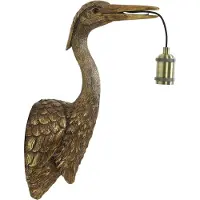 Light & Living - applique murale - Crane - bronze - plastique - lampe animalière - E27 - 3122685