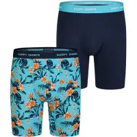 Happy Shorts Boxers ' Jersey Boxer Briefs ' mélange de couleurs