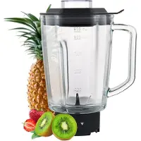 Moa Cruche en verre - Pour blender ou smoothie maker - Cruche robuste pour blender - Convient pour MOAMBC10 et MOAMB10B - 900ml