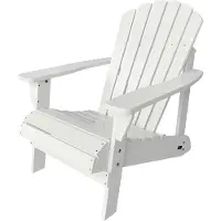 Axi Carmen Chaise Adirondack, Transat Bois, Blanc | Chaise De Jardin 1 Personne /Fauteuil Exterieur/Chaise Exterieur | Fauteuil Exterieur À Dossier