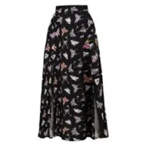 Hell Bunny Jupe longue de - Kocho Skirt - XS - 4XL - pour Femme - multicolore - Taille 3XL