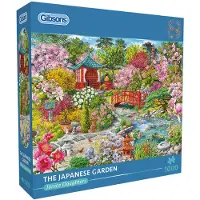 Gibsons Puzzle The Japanese Garden - 1000 pièces - Jeu éducatif