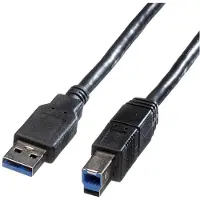 Roline Câble USB 3.0, Type A M - B M 0,8 m