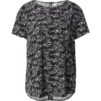 QS Chemisier noir / blanc