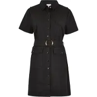 Apricot Robe-chemise noir