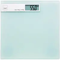 kela Pèse-personne numérique LINDA, verre blanc jusqu'à 150kg KL-21299
