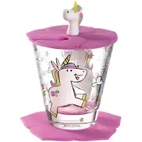 Leonardo Set de Verres pour Enfants Leonardo Unicorne (3-pièces)