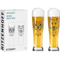 Ritzenhoff 2-er-Set Weizenbierglas Brauchzeit (0.65 l)