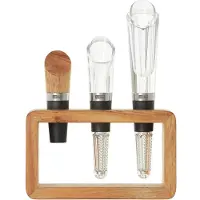 AdHoc Ensemble à Vin Adhoc Vine Aérateur Filtre Bouchon avec Support Multicolore
