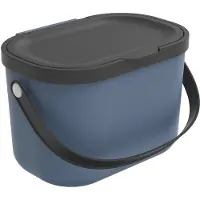 Rotho Poubelleplastique ALBULA 3,2 l bleu ciel