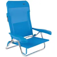 Crespo - Chaise de plage - AL/221 - Bleu