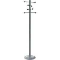 MAUL Kleiderständer MAULsaphir Lite 9401582 silber Metall 8 Haken 38,0 x 171,0 cm